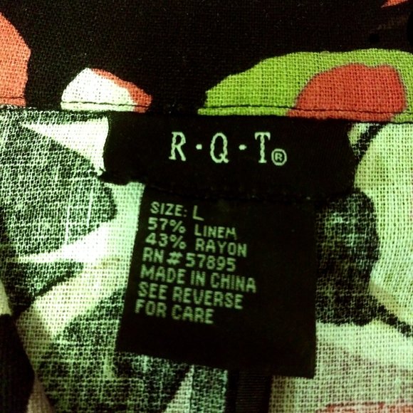 Art Print Plus Size Blouse, Size L Blouse, RQT Blouse, Plus Size Top, Jacket - Picture 6 of 10